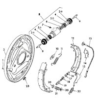 Front Wheel Brake Schematic