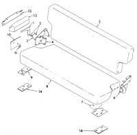 Full Width Folding Rear Seat