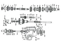 Transmission Assembly 4 Speed Manual
