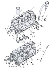 Crankcase and Related Parts