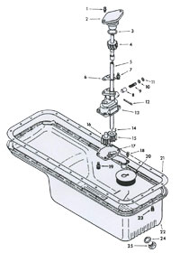 Oil Pan, Oil Pump Assembly